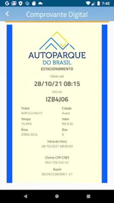 Autoparque android App screenshot 15